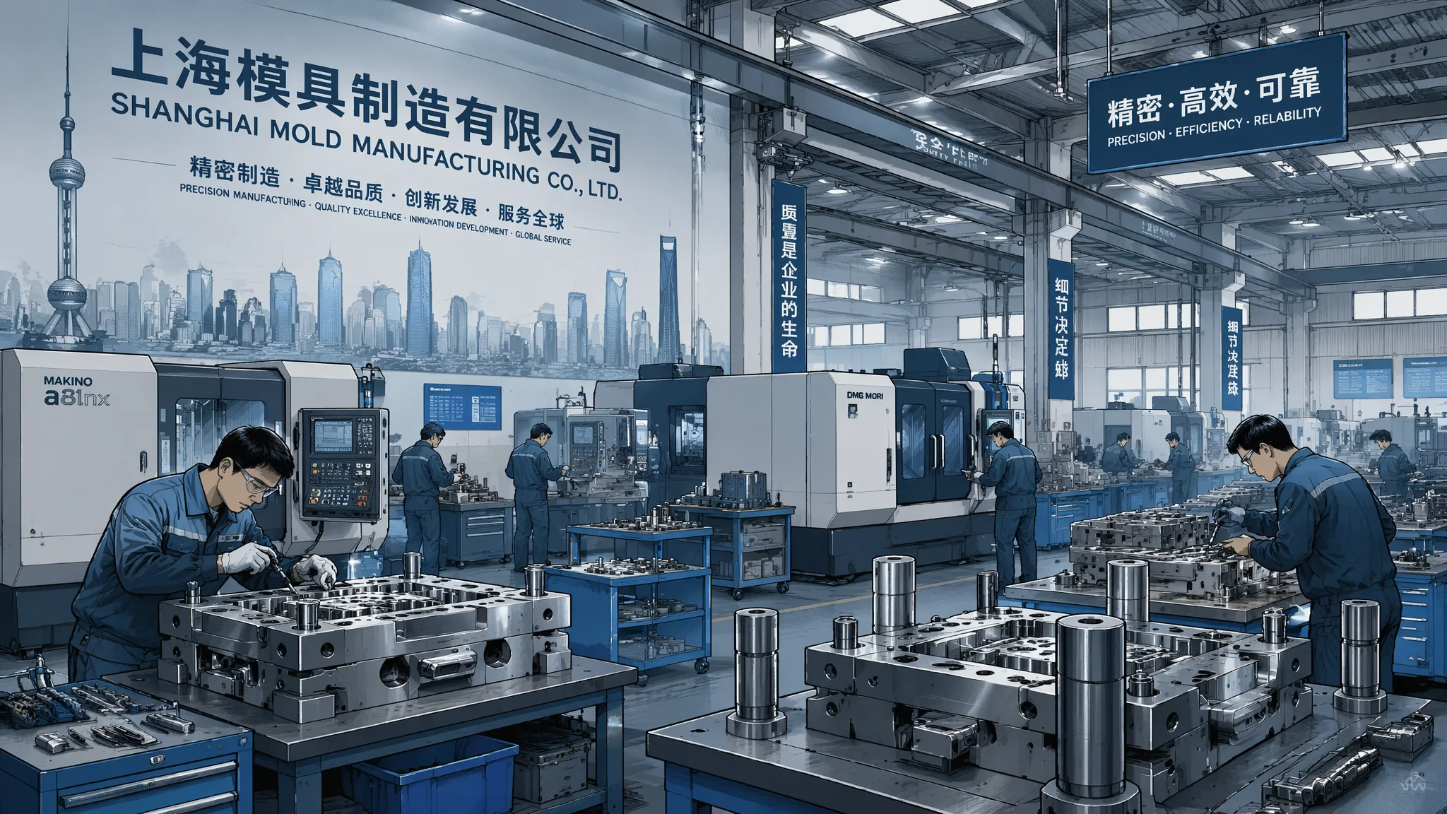 上海塑胶模具厂有哪些？区域特点和合作选择指南