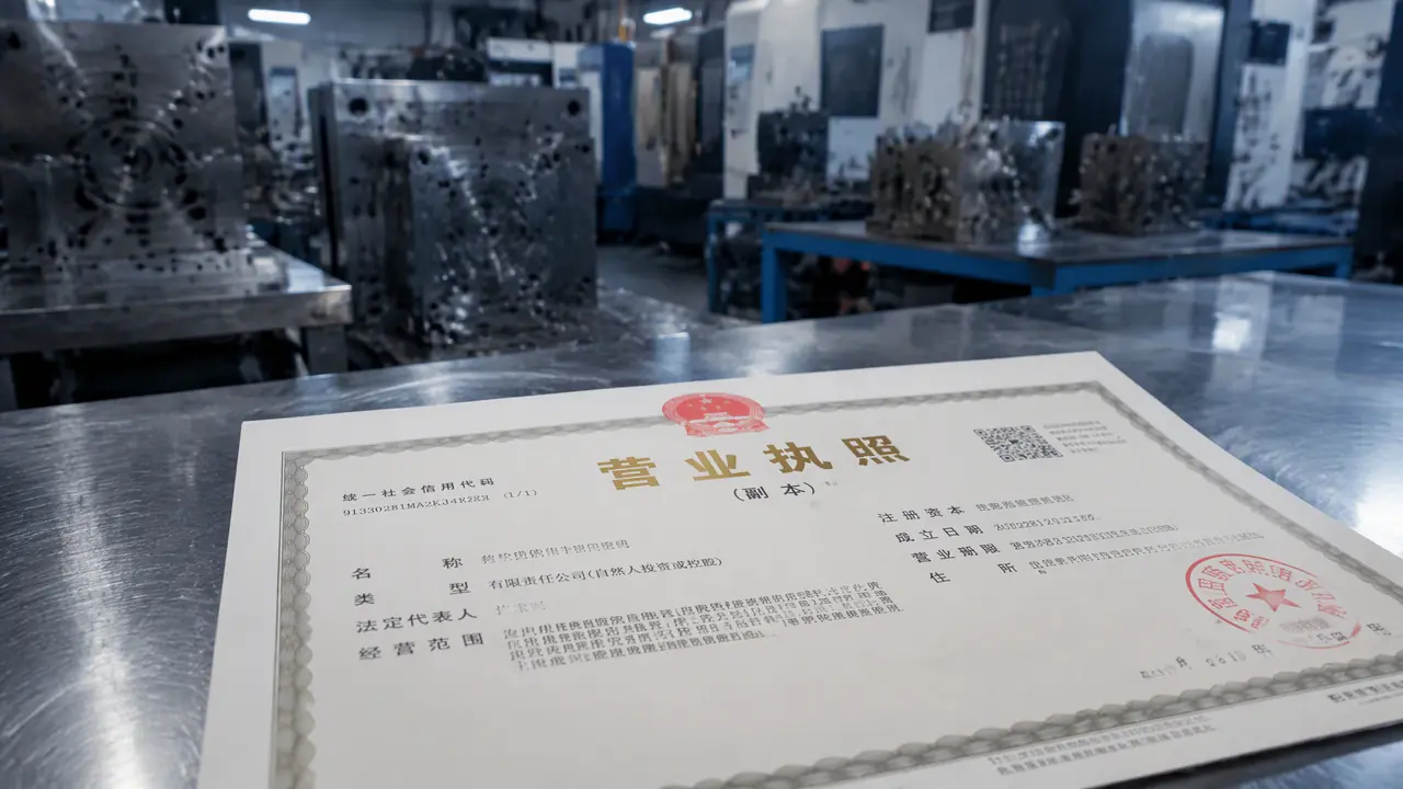 模具有限公司和模具厂有什么区别？注册类型里藏着什么