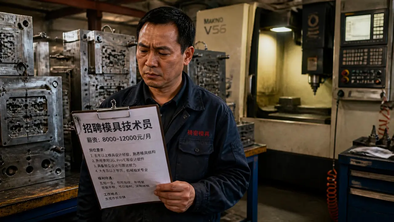 招聘模具师傅的信息怎么读？岗位术语、薪资坑点和面试准备
