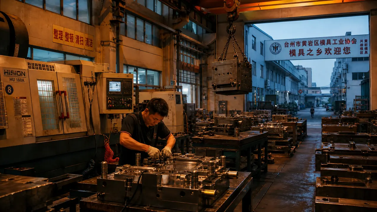 台州塑料模具为什么便宜？黄岩的产业集群
