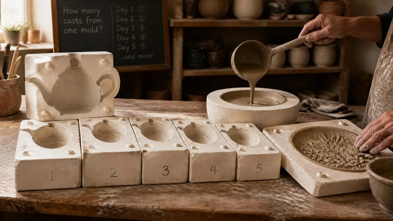 陶瓷模具制作要几次翻？注浆与印坯