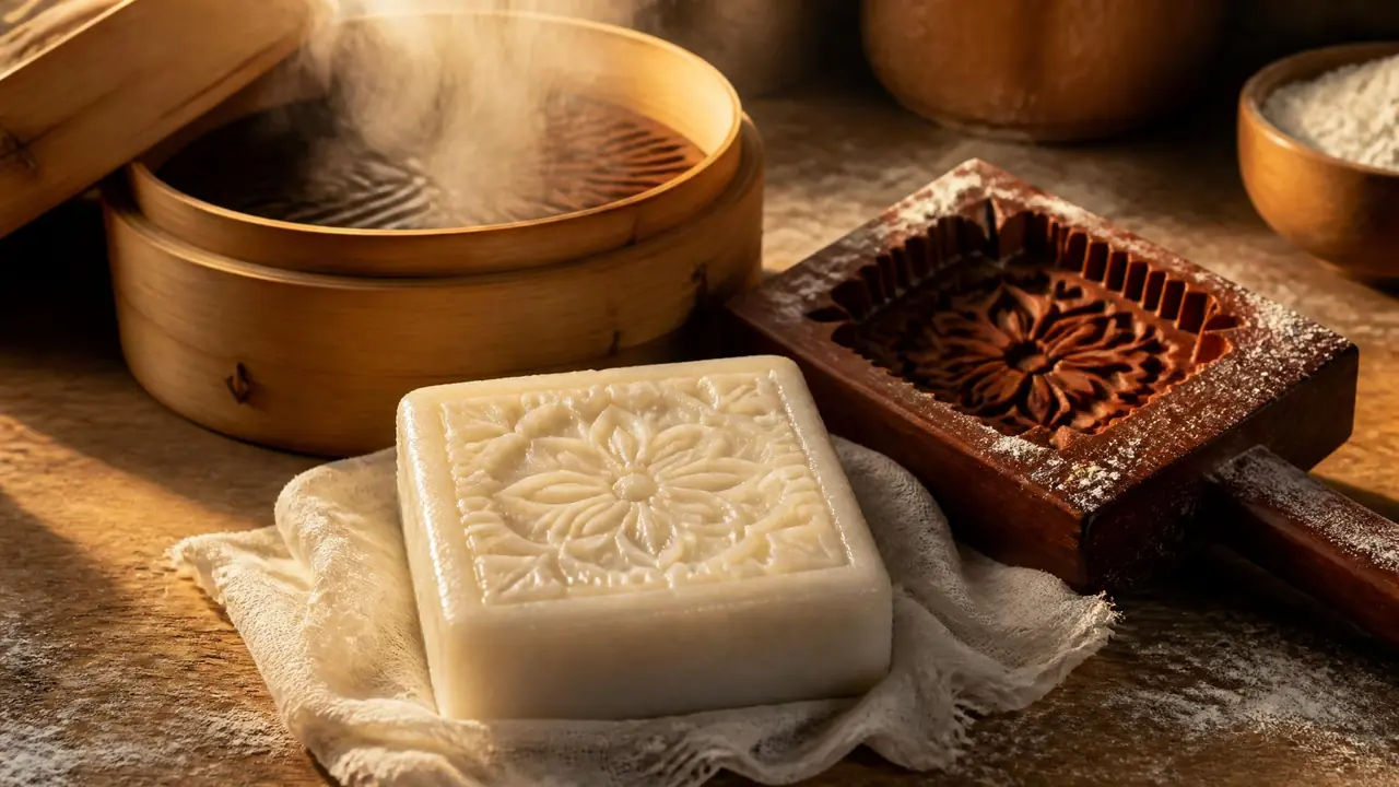 方糕模具怎么蒸得松？米糕的印模