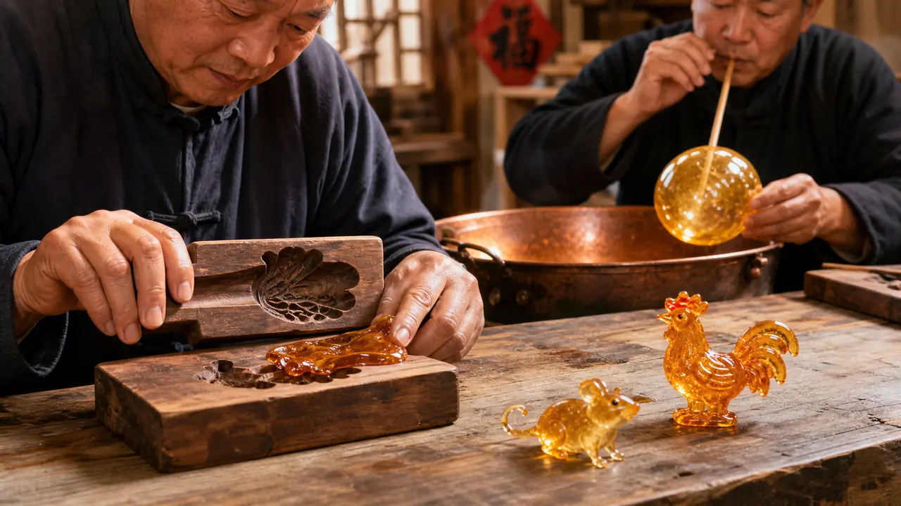 糖人模具怎么做？吹糖与模铸的区别