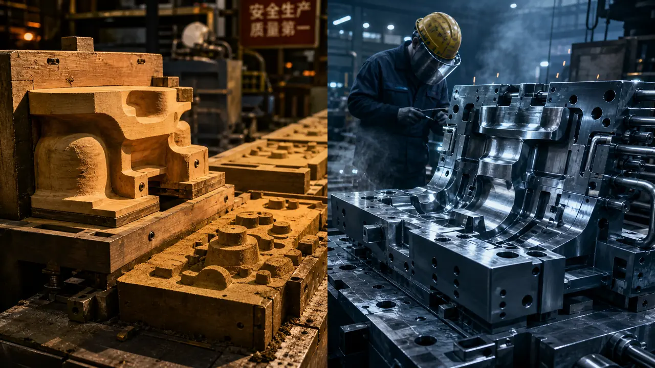 铸造模具厂家怎么比？砂型金属型的分工