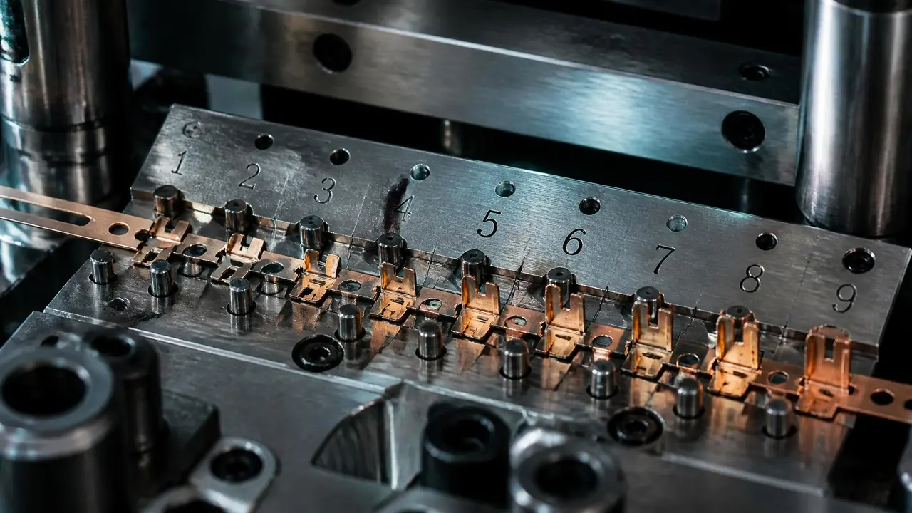 五金连续模具怎么排步？端子级的跳步