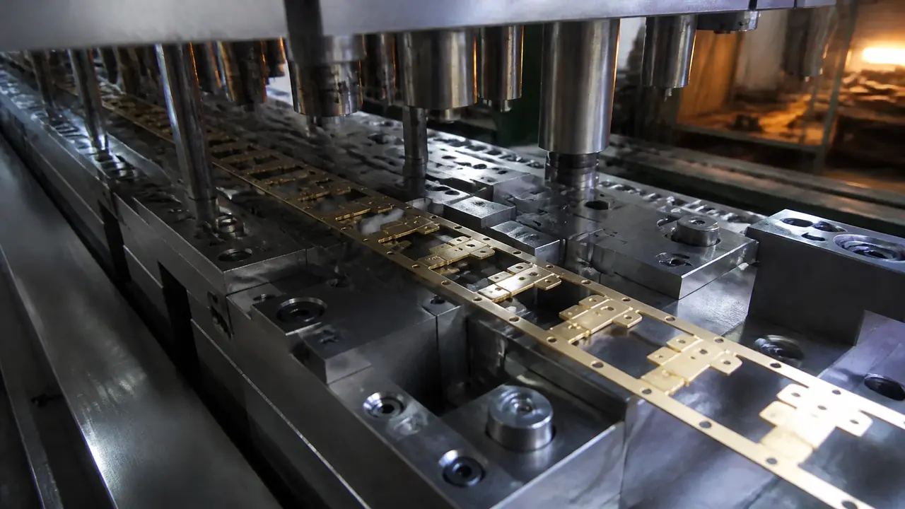 连续模具是怎么工作的？级进模工位与料带节奏