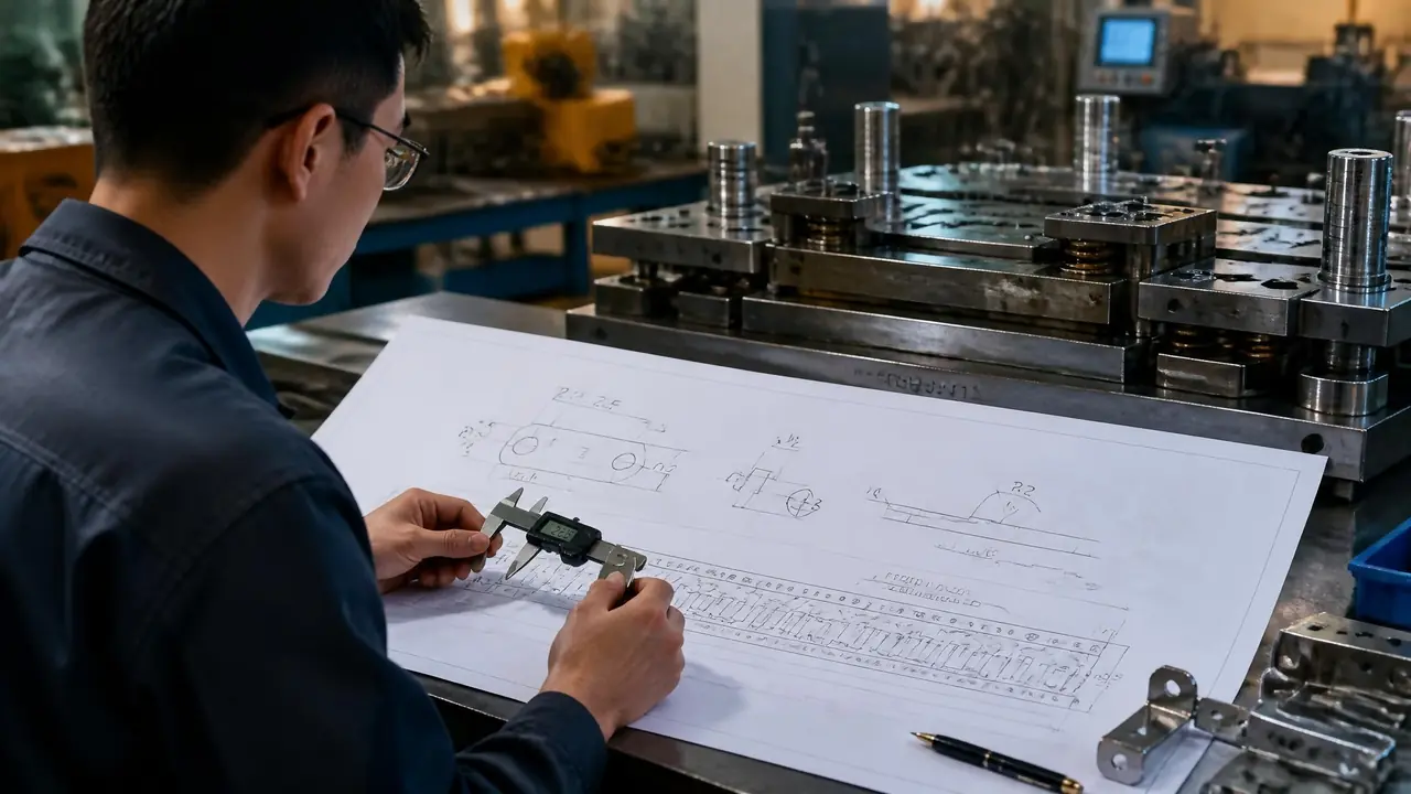 冲压件模具报价要哪些信息？图纸评估