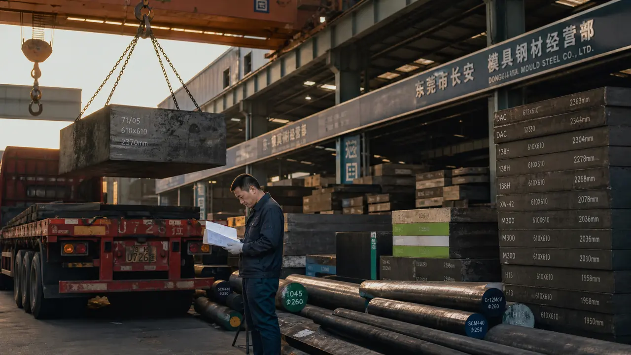 东莞模具钢材市场在哪？长安料行门道