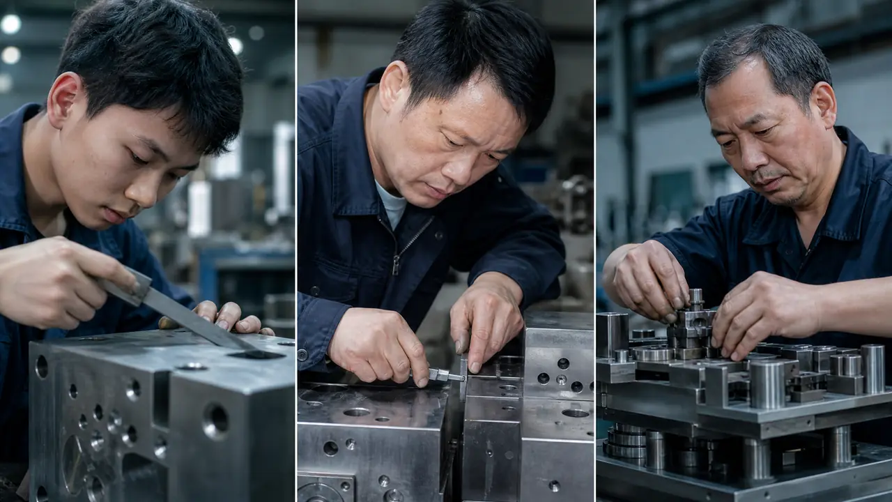 模具钳工招聘行情详解：三档工资水位和面试实操的门道