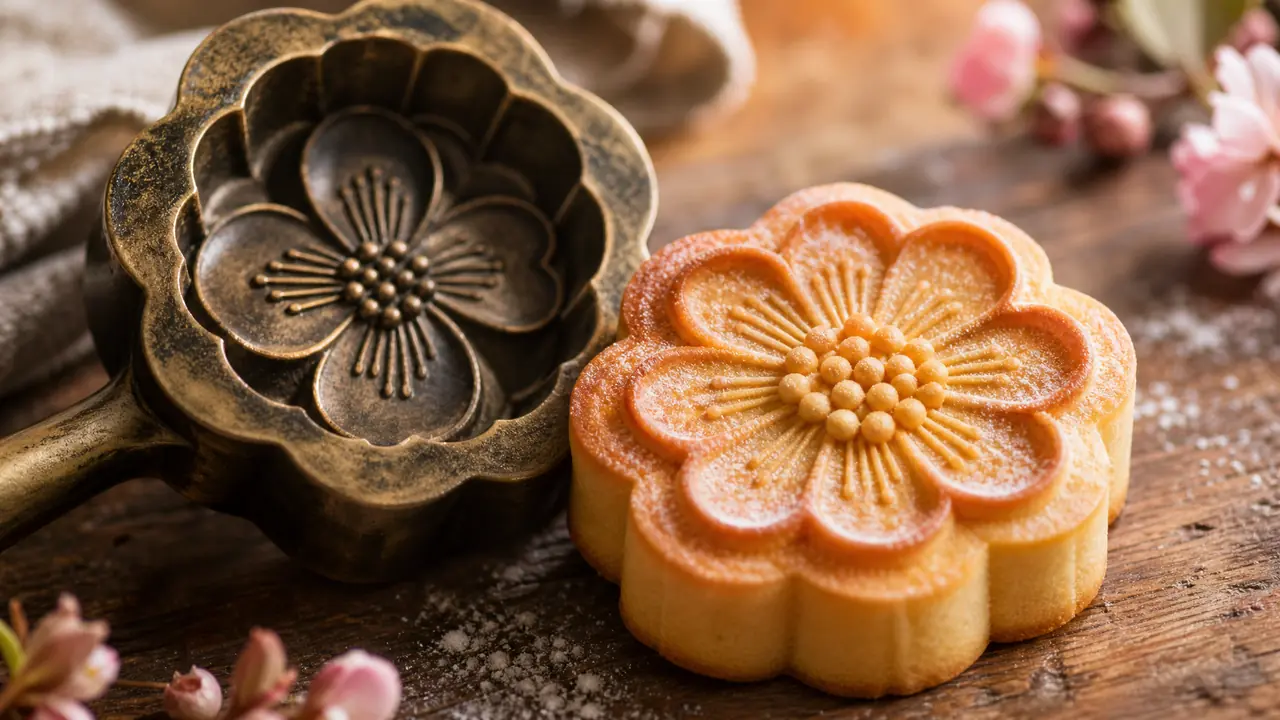 模具蛋糕的做法：花模配方怎么调、花纹怎么完整脱出来