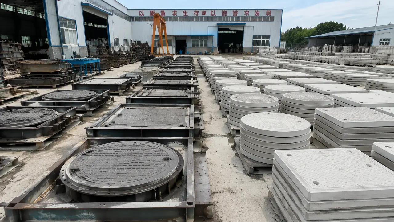 盖板模具厂怎么选？井盖水沟盖板钢模的验厂门道一次讲透