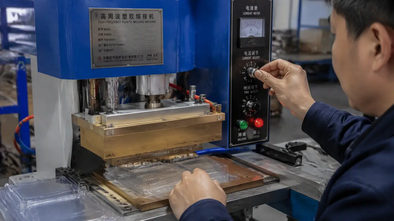 高频机模具怎么开？铜模制作与热合调机的实操手册