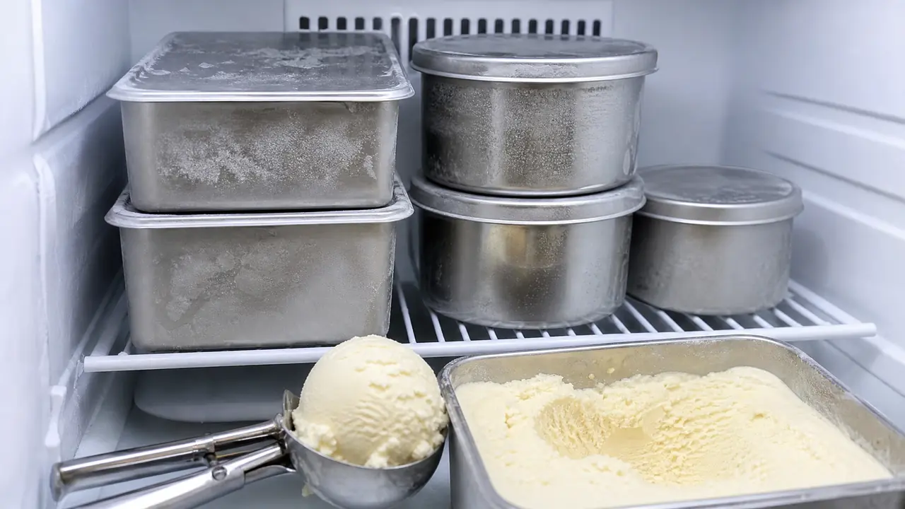 做冰淇淋的模具家用怎么选？硬冰盒和圆桶模一次说透