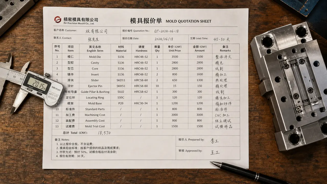 模具英文翻译怎么写不出错？mold、mould、die一次分清