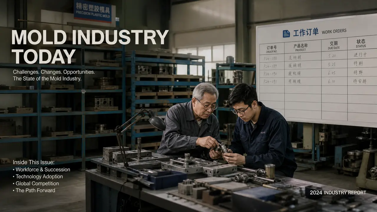 模具行业现状：工价、单量、人手三本实账