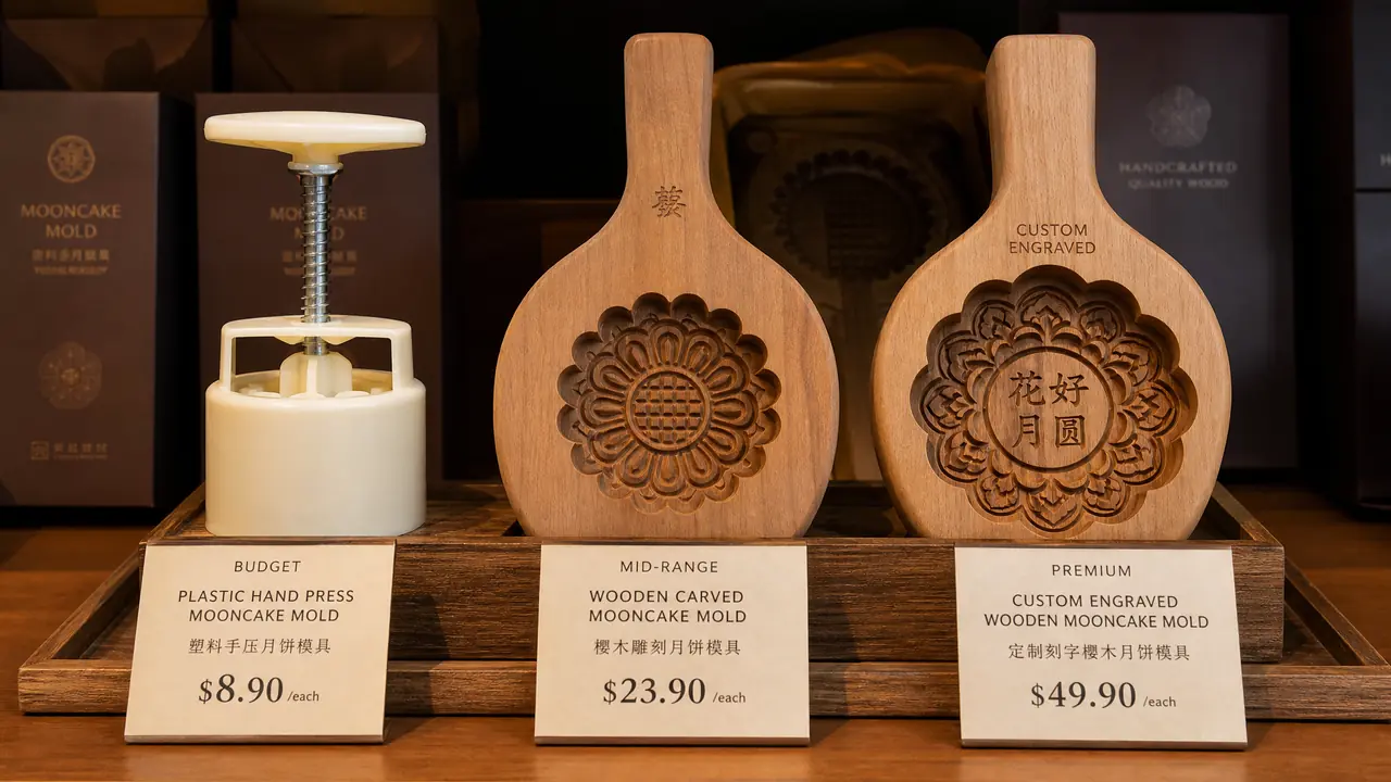 月饼模具价格档位拆解：几十块到上千块各买什么