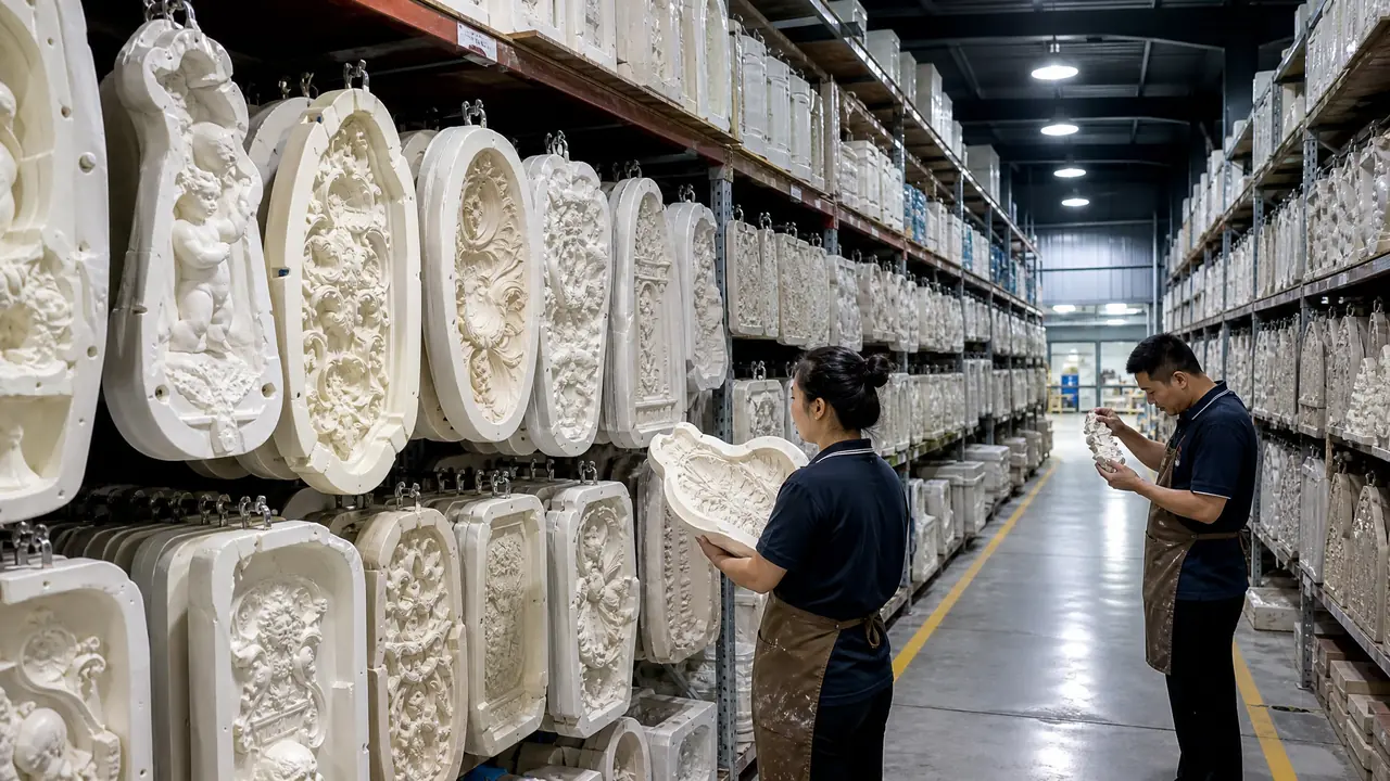 石膏模具批发怎么拿货不挨宰：三种材质价差、起订量与验货四招