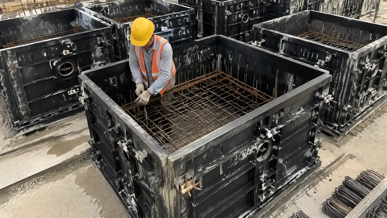 电力检查井模具特点在哪？电缆支架槽和预留孔位是两道关