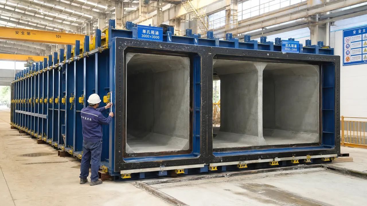 综合管廊模具怎么选不踩坑？分块结构、报价与验货门道一次讲透