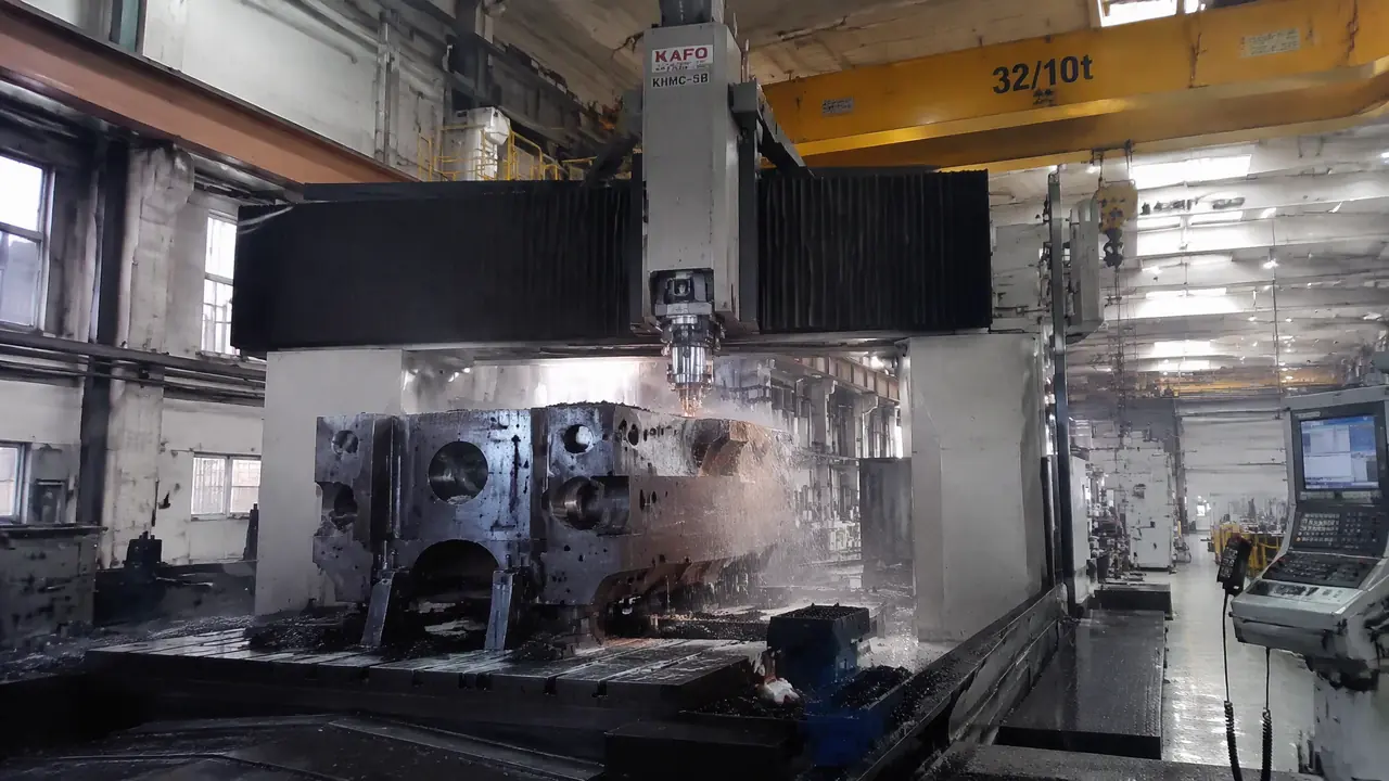 大型模具加工的设备门槛：龙门CNC、行车与拼焊缺一不可