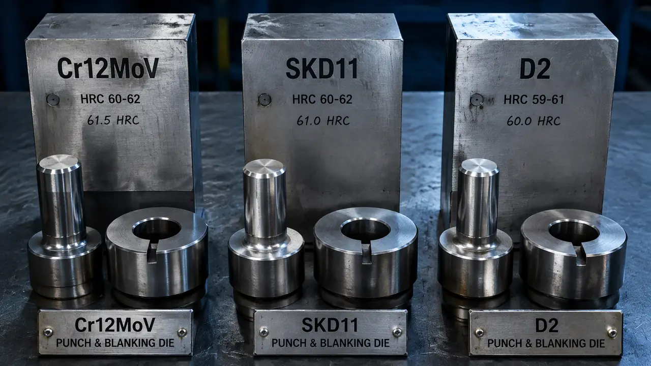 冷模具钢选型和热处理：Cr12MoV、SKD11、D2三兄弟怎么分工