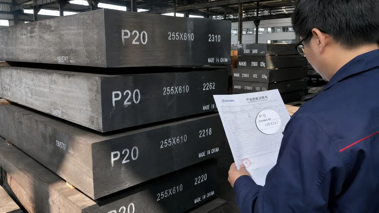 模具钢p20怎么选怎么验？采购视角的牌号对比与验料实账